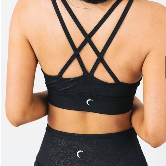 ZYIA Other - BNWT Women’s Black Paisley Strappy Bra - Size XXL